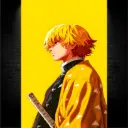 Zenitsu Agatsuma, Demon Slayer, Anime, [A-0017] 