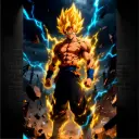 Goku, Dragon Ball Z, Anime, [A-0018]
