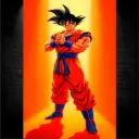 Goku, Dragon Ball Z, Anime, [A-0032]