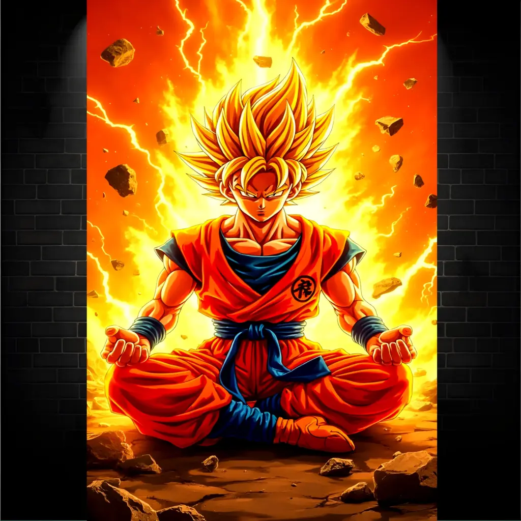 Goku, Dragon Ball Z, Anime, [A-0035]