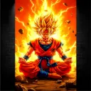 Goku, Dragon Ball Z, Anime, [A-0035]