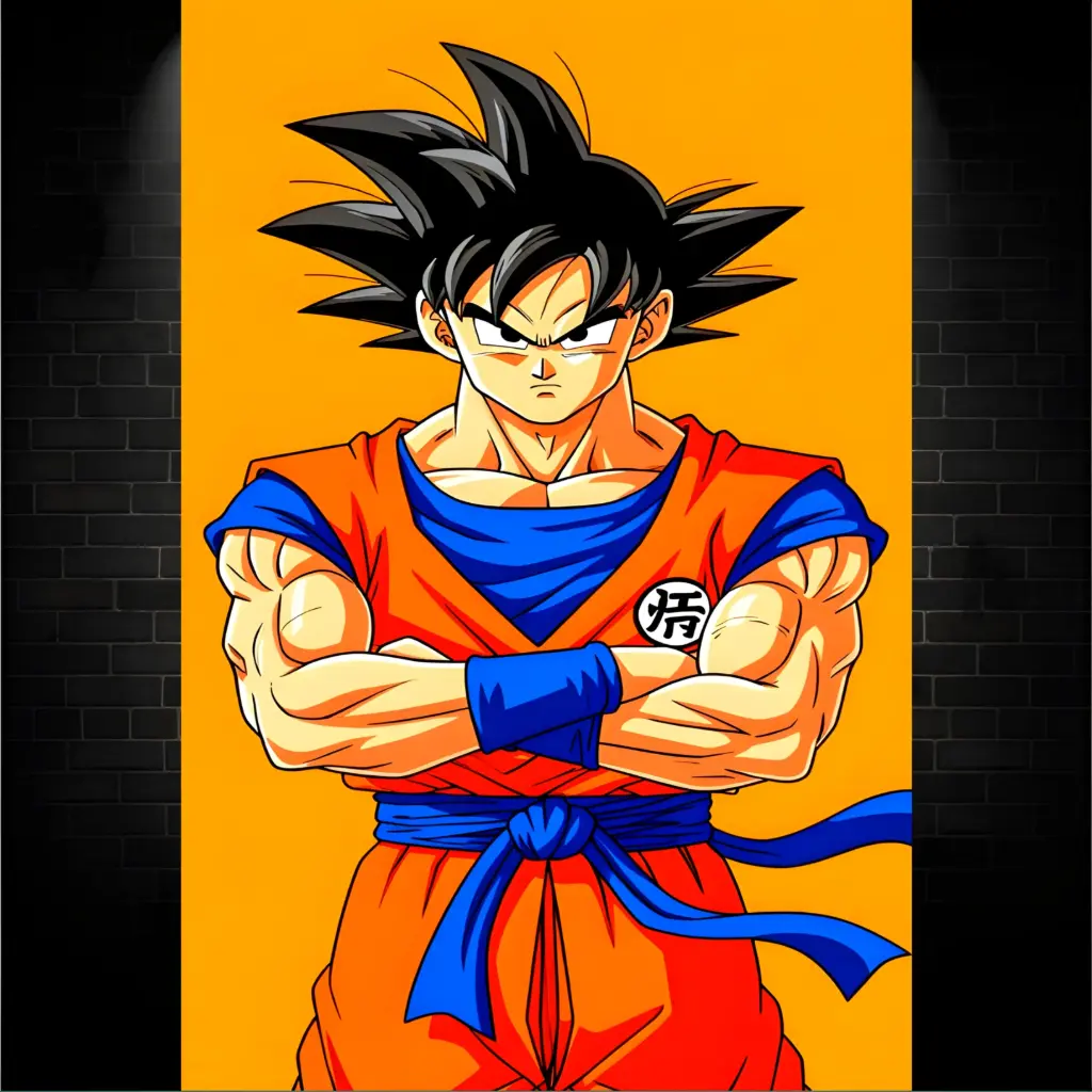 Goku, Dragon Ball Z, Anime, [A-0036]