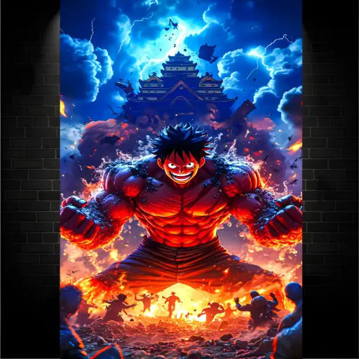 Monkey D. Luffy, One Piece, Anime, [A-0003]