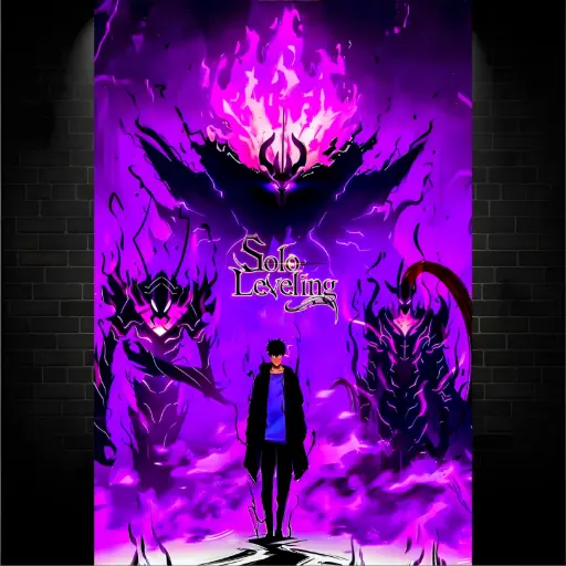 Sung Jin-woo "level up", Solo Leveling, Anime, [A-0009]