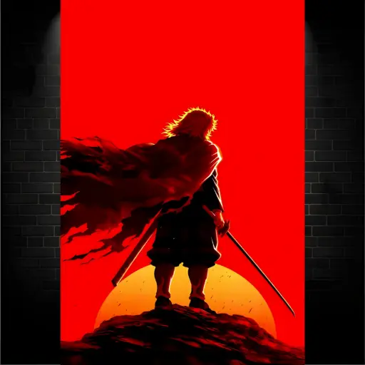 Kyojuro Rengoku, Demon Slayer, Anime, [A-0015]