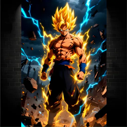 Goku, Dragon Ball Z, Anime, [A-0018]