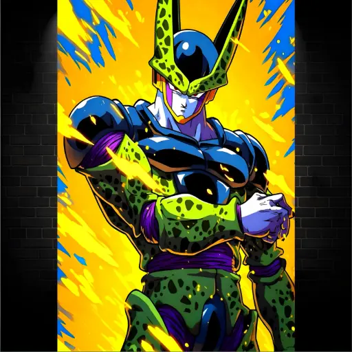Cell, Dragon Ball Z, Anime, [A-0023]