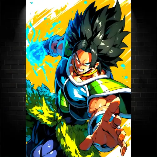 Broly, Dragon Ball Z, Anime, [A-0024]