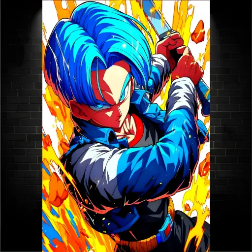 Trunks, Dragon Ball Z, Anime, [A-0027]