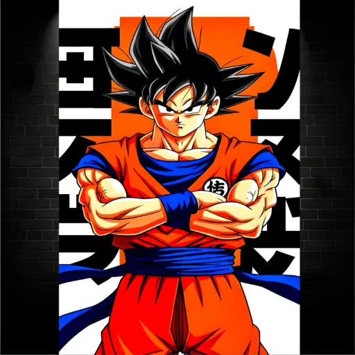Goku, Dragon Ball Z, Anime, [A-0030]