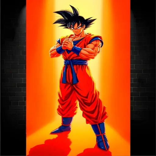Goku, Dragon Ball Z, Anime, [A-0032]