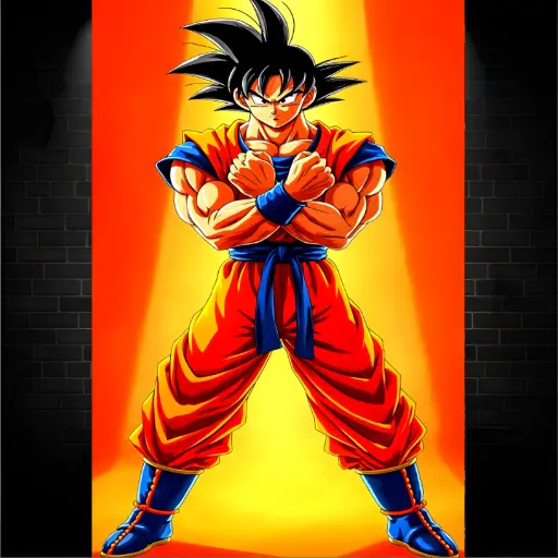 Goku, Dragon Ball Z, Anime, [A-0033]