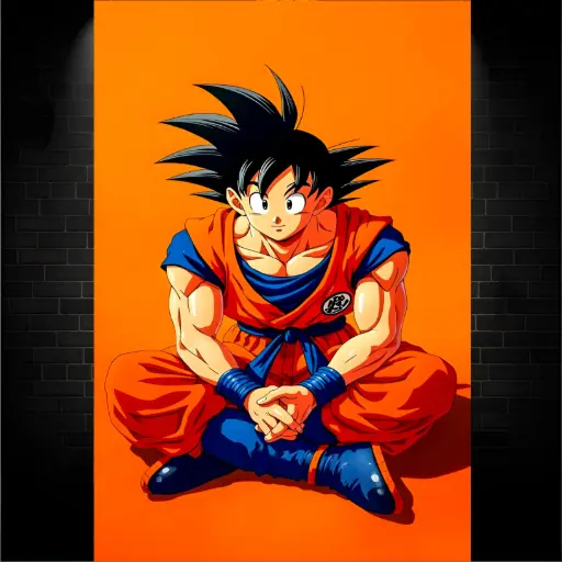 Goku, Dragon Ball Z, Anime, [A-0034]