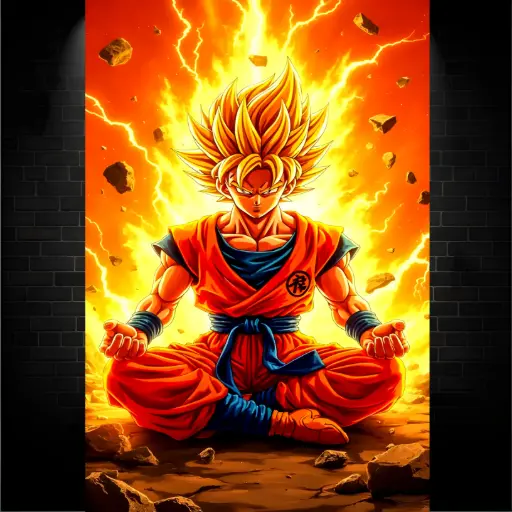 Goku, Dragon Ball Z, Anime, [A-0035]