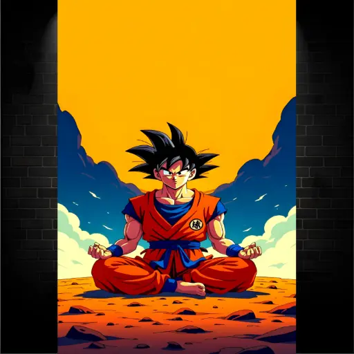 Goku, Dragon Ball Z, Anime, [A-0037]