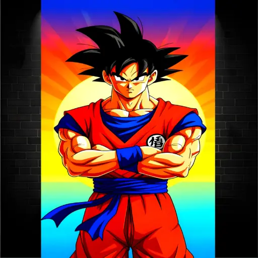 Son Goku, Dragon Ball Z, Anime, [A-0044]