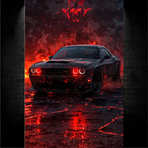 Dodge Challenger SRT Hellcat, Cars, [C-0001] 